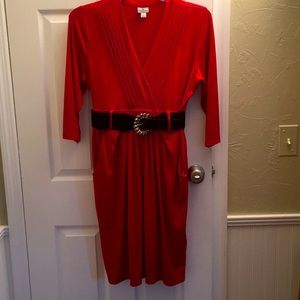 Mid length sleeve dress
